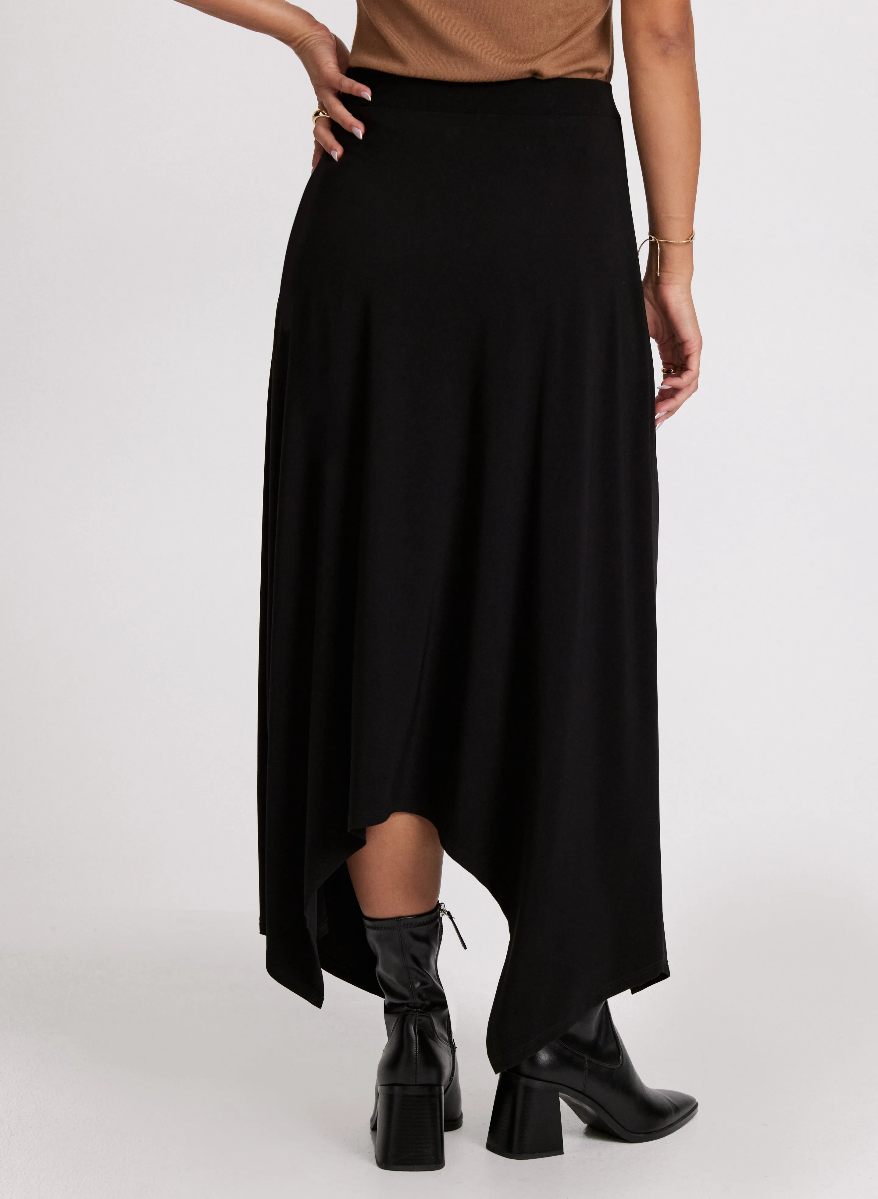 Asymmetric Hem Skirt