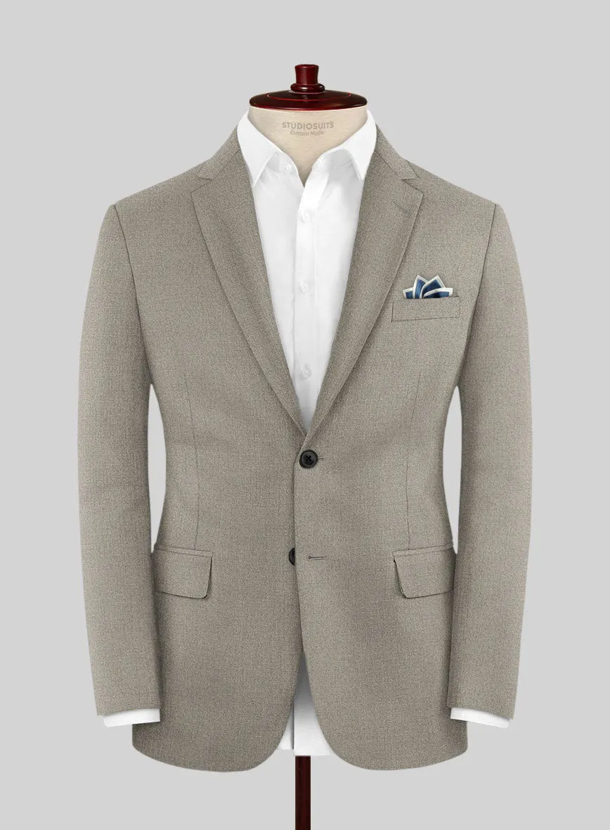 Italian Turna Light Brown Flannel Jacket