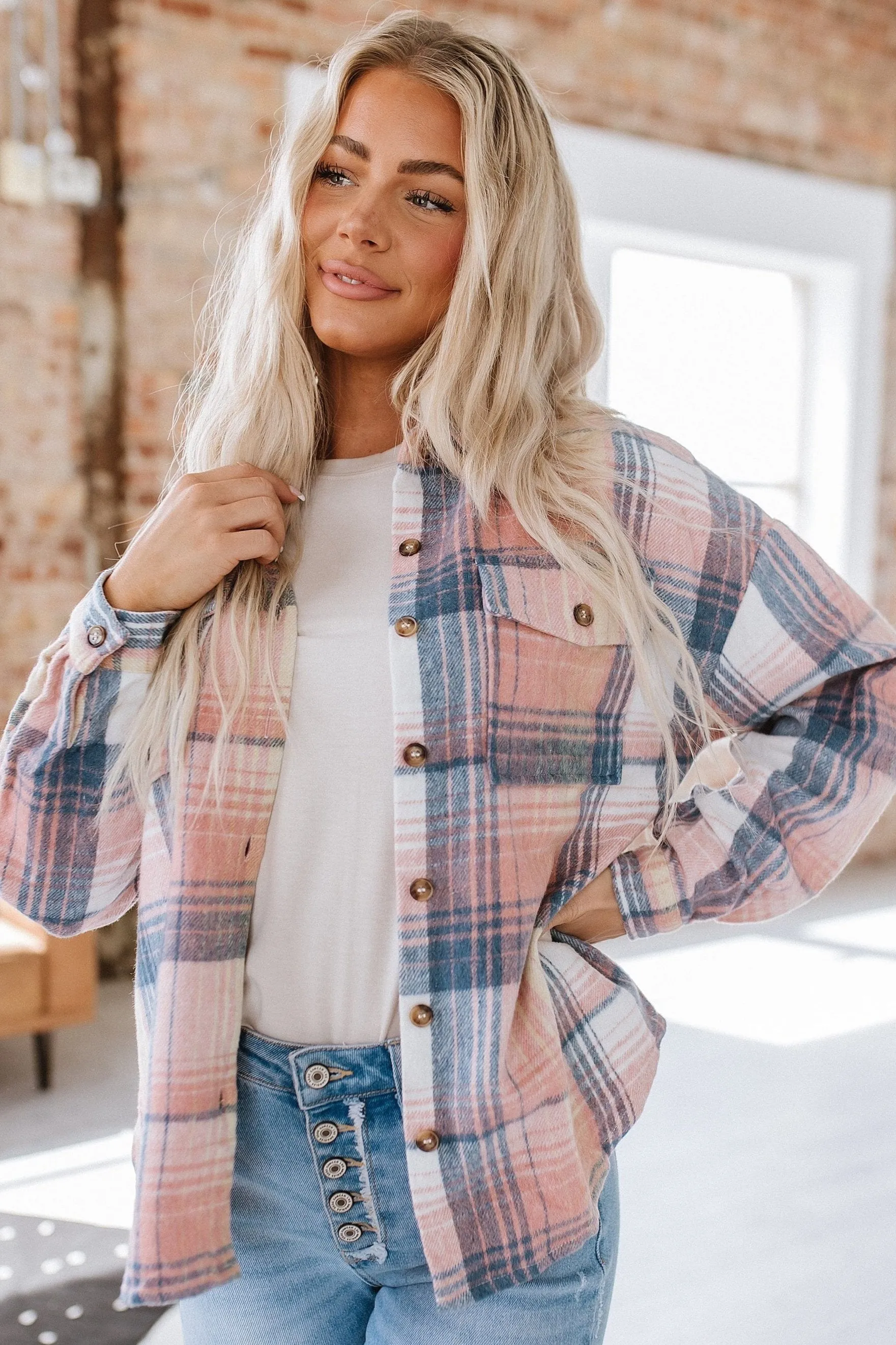 Kelsea Plaid Shacket | DROPSHIP