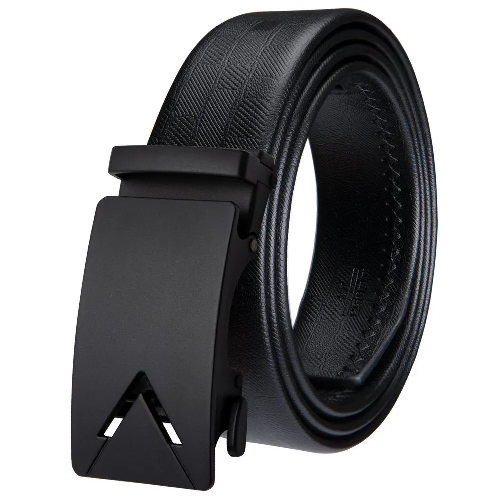 Men's Ratchet Belt Genuine Leather with Buckle